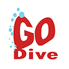 GO Dive – Diving School at Lake Geneva Logo