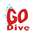 GO Dive – Diving School at Lake Geneva Logo