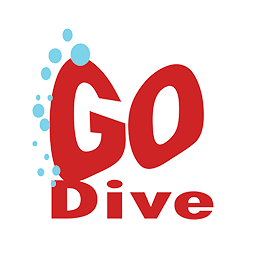 GO Dive – Diving School at Lake Geneva Logo